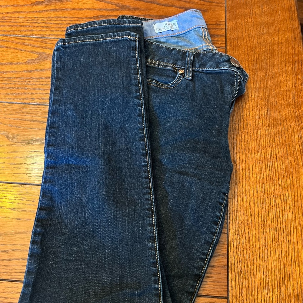 EUC Gap Always Skinny jeans, size 30/10r
